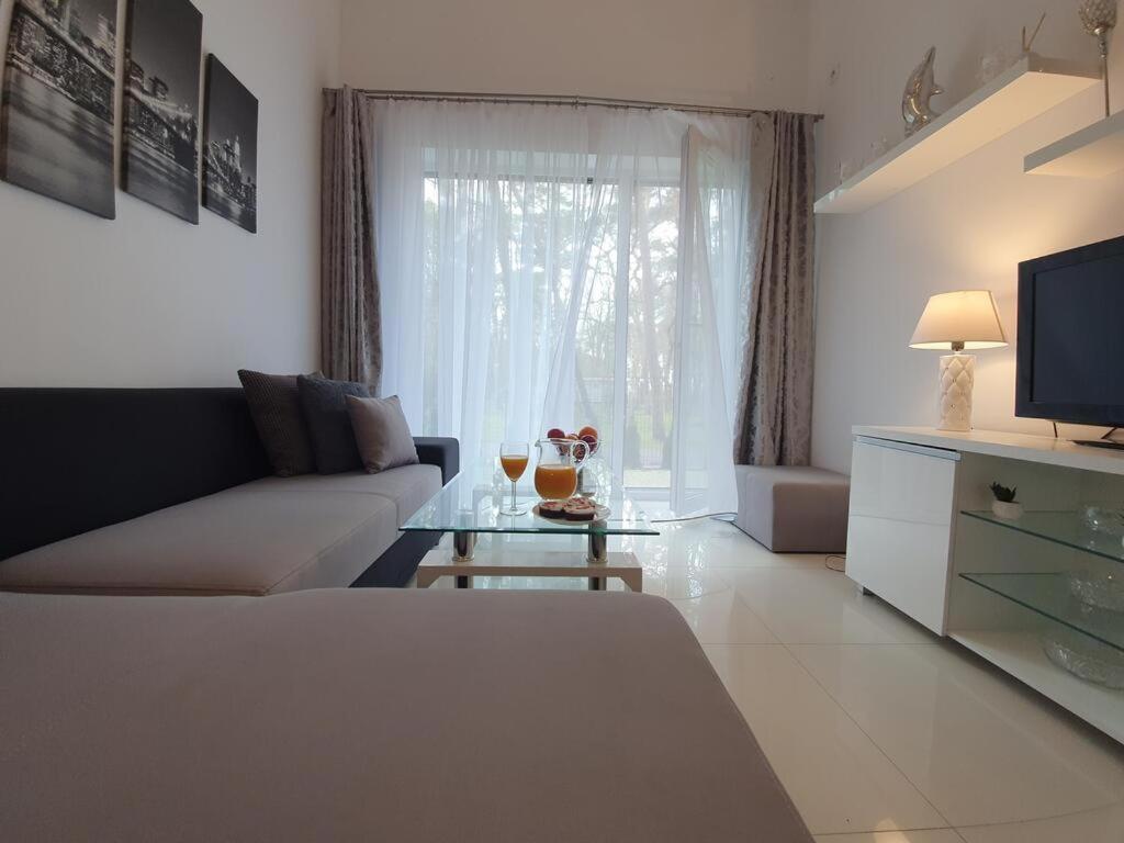 Dwie Sosny Apartamenty Przy Plazy - Sauna, Jacuzzi, Silownia, Bawialnia - 365Pam 尤斯托尼莫斯基 外观 照片